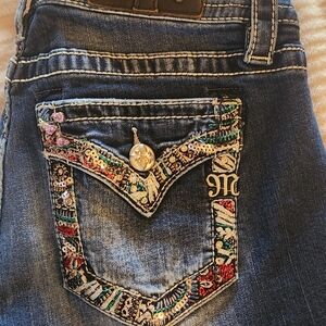 Miss Me Jeweled Boot Cut Jeans